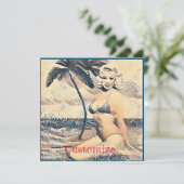 Invitation Blonde Kneeling Modèle de bikini Thunder_Cove (Debout devant)