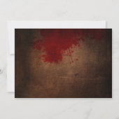 Invitation Bloody Halloween Party (Dos)