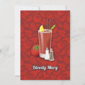 Invitation Bloody Mary (Devant)