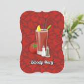 Invitation Bloody Mary (Debout devant)