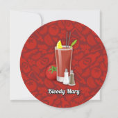 Invitation Bloody Mary (Devant)