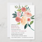 Invitation Bloom rustique | Bouquet de mariée Brunch nuptial  (Devant)