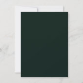 Invitation Bloom rustique | Teracotta et Marsala Graduation (Dos)