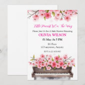 Invitation Blooming Melody (Devant / Derrière)