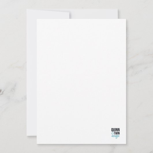 Invitation Blooms du Sud (Dos)