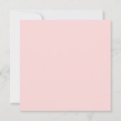 Invitation Blooms subtiles | MARIAGE CARRÉ (Dos)