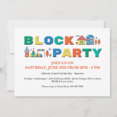 Invitation Bloquer les couleurs de la partie (Devant)