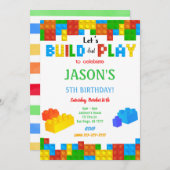 Invitation Bloquer l'invitation (Devant / Derrière)