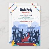 Invitation Bloquer l'invitation de la partie (Devant / Derrière)