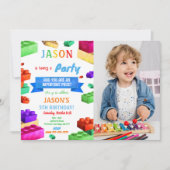 Invitation Bloquer l'invitation de photo (Devant)