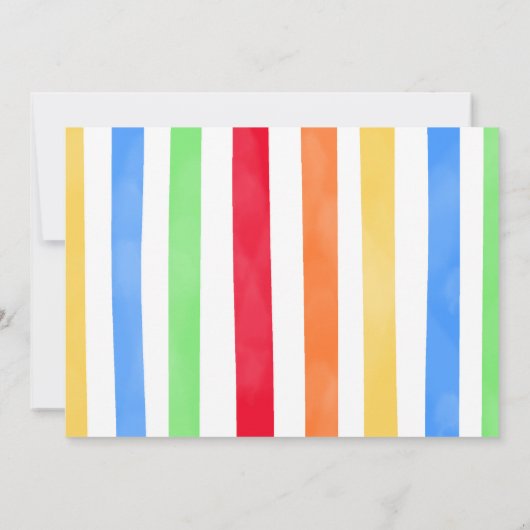 Invitation Bloquer l'invitation de photo (Dos)