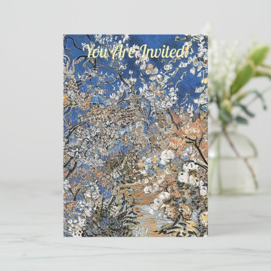 INVITATION BLOSSOM D'ARBRE (Debout devant)