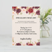 Invitation Blossom Harmony (Debout devant)