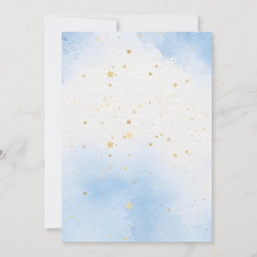 Invitation Blu Ajouter Votre Propre do-it-yourself Nous Pouvo (Dos)