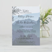 Invitation Blue Adventure Travel Forest (Debout devant)