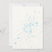 Invitation Blue Baby Boy Balloon Shower Invite (Dos)