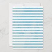 Invitation Blue Balloon Oh Boy Teddy ours baby shower (Dos)