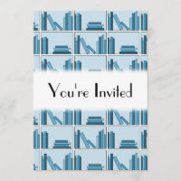 Blue Books sur Shelf.