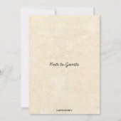 Invitation Blue Bookworm fête d'anniversaire (Dos)