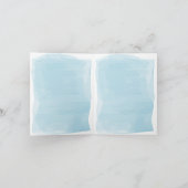 Invitation Blue Boy Baby shower, c'est un Baby shower garçon (Intérieur)