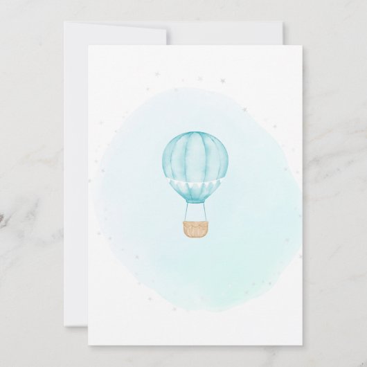 Invitation Blue Boy ONE derful World First Birthday (Dos)