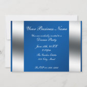 Invitation Blue Business (Devant)