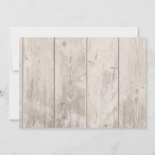 Invitation Blue Car Pine Tree Bois Noël (Dos)