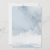 Invitation Blue Christmas Boy Baby Clothes Baby Sprinkle (Dos)