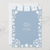 Invitation  Blue Cielito Lindo First Holy Communion  (Dos)
