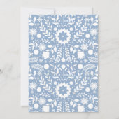 Invitation Blue Cielito Lindo First Holy Communion (Dos)