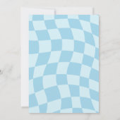 Invitation Blue Cool One Popsicle Summer Boy Anniversaire (Dos)