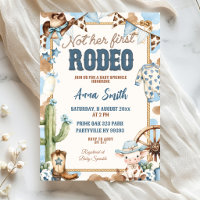 Blue Cowboy Pas sa première Rodeo Bébé Sprinkle