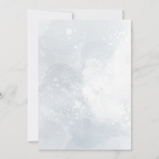 Invitation blue design First Holy Communion (Dos)