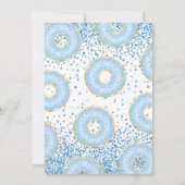 Invitation Blue Donut Oh Baby Boys Baby shower (Dos)