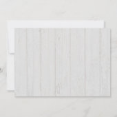 Invitation Blue En vichy Agritourisme Thème Animal Anniversai (Dos)