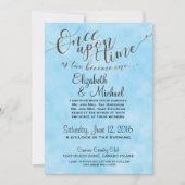 Invitation Blue Fairytale (Devant)