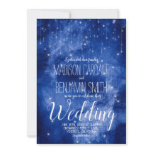 Blue Galaxy Celestiy Stars Fairy Lights Mariage