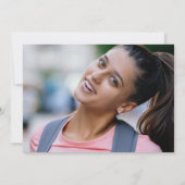 Invitation Blue Gold Tassel Elegant 2025 Graduation Party (Dos)