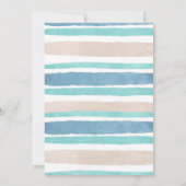 Invitation Blue Gold Twinkle Little Star Baby shower (Dos)