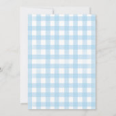 Invitation Blue Goldendoodle Dog One Golden Year Birthday (Dos)