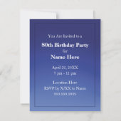 Invitation Blue Golf Homme (Dos)