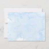 Invitation Blue Gown "Serez-vous mon maître d'honneur" (Dos)