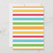 Invitation Blue Green Blue 'Bout A Party Fiesta 1er anniversa (Dos)