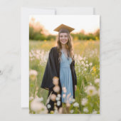 Invitation Blue Hand Drawn Class of 2027 Graduation Party (Dos)