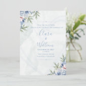 Invitation Blue Haven - (Debout devant)