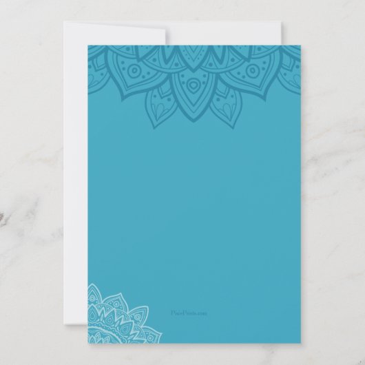 Invitation Blue Holi (Dos)