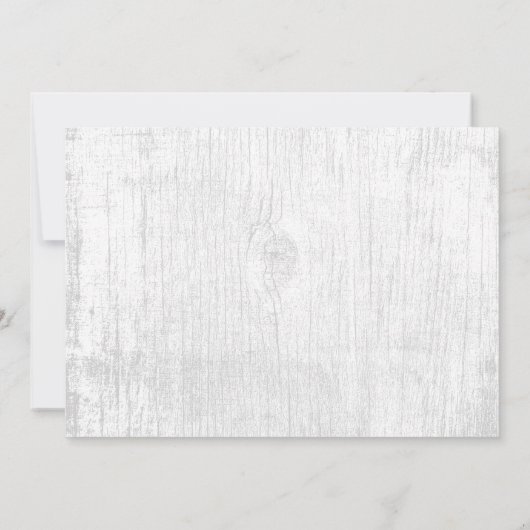 Invitation Blue Hydrangea Jar Rustique Fête des mariées flora (Dos)