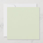 Invitation Blue Hydrangeas Floral Aquarelle Fête des mariées (Dos)