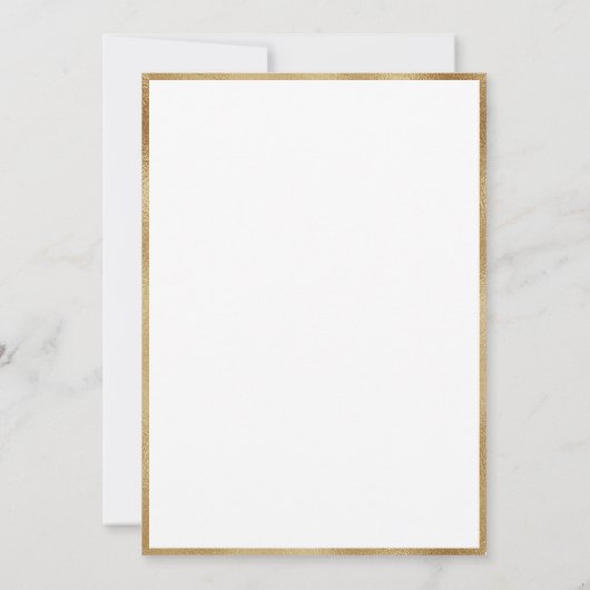 Invitation Blue Hydrangeas Mariage élégant (Dos)