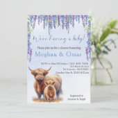 Invitation Blue Hyrdrangeas sans distinction de genre Highlan (Debout devant)